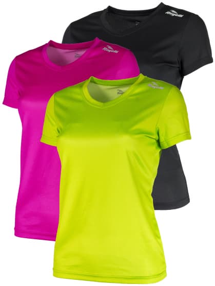 Dámské funkční triko Rogelli PROMOTION Lady, 3 ks - barevný mix, různé velikosti