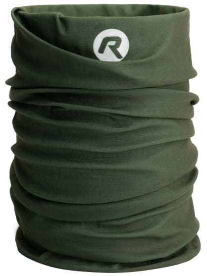 Multifunkční tunelový šátek Rogelli SOLID bezešvý, khaki