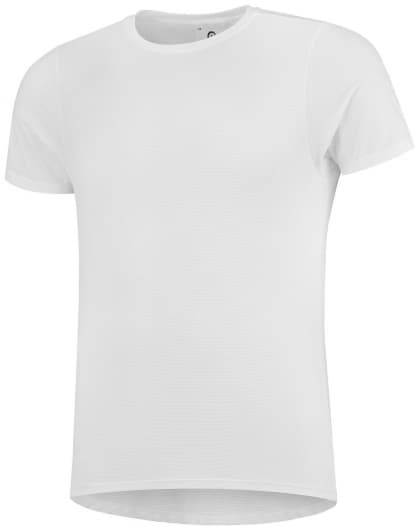 Extrémně funkční sportovní tričko Rogelli KITE s krátkým rukávem, bílé